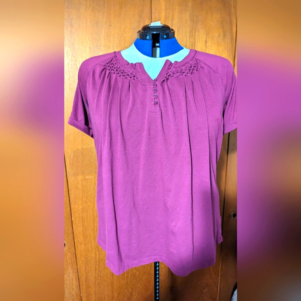 Lane Bryant Size 26/28 Eggplant